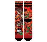 American Socks - Mi-hautes - Chaussettes de sport classiques de la vieille école avec rayures pour la course, le cyclisme, le vélo, le crossfit, le skateboard ou la salle de sport