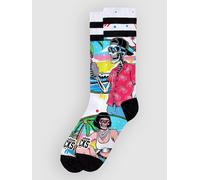 American Socks Neon Paradise - Mid High Chaussettes à motifs LXL