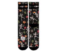 American Socks - Série Signature - Sports, Gym, Vélo, Skate, Crossfit, Cyclisme, Chaussettes Techniques (FR/ES, Numérique, 36, 41, Taille normale, Taille normale, Dancing Skeletons)