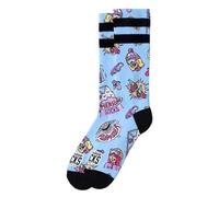 American Socks Chaussettes mi-hautes et mi-hautes - Design original Slope Dope - Chaussettes imprimées - Technologie anti-humidité., Slope Dope, L-XL Alto