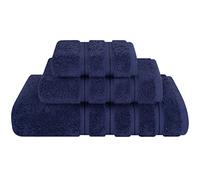 American Soft Linen, Lot de 3 Serviettes, 1 Serviette de Bain, 1 essuie-Mains, 1 débarbouillette, Super Douces et absorbantes, 100% Coton Turc, pour Salle de Bain et Cuisine, Serviette de Douche