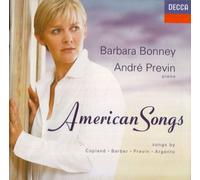 American Songs : Copland, Barber, Argento, Previn Bonney, Sop. & Previn, Piano