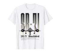 American SR71 Blackbird Aviation Militaire Aviation Art T-Shirt
