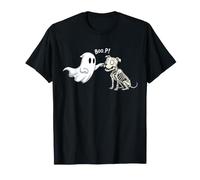 American Staffordshire Terrier Boo-p Ghost Halloween T-Shirt