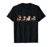 American Staffordshire Terrier sorcière Vampire fantôme Halloween T-Shirt