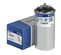 American Standard - 45 + 7,5 uF MFD x 370 VAC Genteq Condensateur de remplacement double rond # C34575R / 27L947