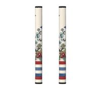 American Star Lot de 2 housses de poignée de porte de réfrigérateur Motif drapeau américain vintage pour réfrigérateur, micro-ondes, cuisinière, four, lave-vaisselle