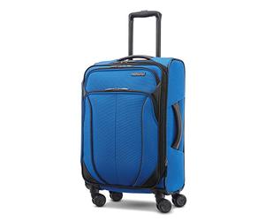 American Tourister 4 Kix 2.0 Softside Valise Extensible avec roulettes pivotantes, Bleu Classique, 24 Spinner, 4 Kix 2.0 Softside Valise Extensible avec roulettes pivotantes