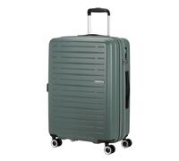 American Tourister Aerojoy Valise, Taille Enregistrement 66 cm/25 Pouces, 4 Roues, Dessus Rigide, ABS, Forêt Sombre |Serrure TSA | Filet Intérieur Zippé | Extensible|Léger - 3 Ans de Garantie