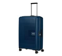 American Tourister Aerostep - Spinner L, étui Extensible, 77 cm, 101,5/109 L, Bleu Marine