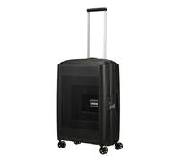 American Tourister Aerostep - Spinner M, étui Extensible, 67 cm, 66,5/72,5 L, Noir (Black)