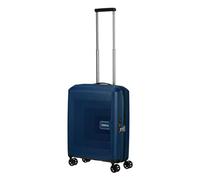 American Tourister Aerostep - Spinner S, Bagage à Main Extensible, 55 cm, 36/40 L, Bleu Marine