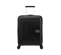 American Tourister Aerostep - Spinner S, Bagage à Main Extensible, 55 cm, 36/40 L, Noir (Noir)