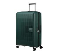 American Tourister Aerostep Valise 4 Roues, 77 cm | Vert, valise rigide extensible, 77H x 50W x 29D cm, 101.5/109 L, 3.6 kg, avec serrure TSA et sangles croisées