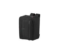 American Tourister AT WORK NXT - Ryanair/Wizz Air/Vueling sac cabine 3-Way 40x30x20 cm - bagage à main avec compartiment ordinateur portable 15.6", sac cabine avion, 26.5 L, Noir