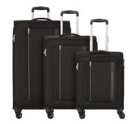 American Tourister Blazing Ride 4 roulettes Set de valises 3 pièces avec soufflet d'extension noir