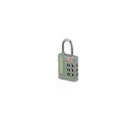 American Tourister Cadenas à combinaison TSA avec code à 3 chiffres | Antivol sécurisé pour valises et sacs, anse large, vert olive/vert citron