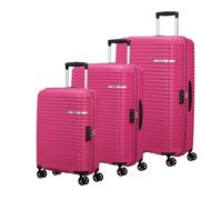 American Tourister Chariot Liftoff, Berry Blast, Set L/M/S, Valise rigide à roulettes doubles à 360°