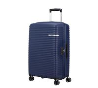 American Tourister Chariot Liftoff, bleu nuit, L, Valise rigide à roulettes doubles à 360°