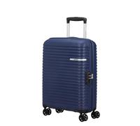 American Tourister Chariot Liftoff, bleu nuit, s, Valise rigide à roulettes doubles à 360°