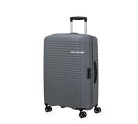 American Tourister Chariot Liftoff, gris charbon, m, Valise rigide à roulettes doubles à 360°