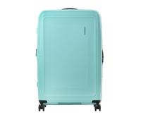 American Tourister Chariot rigide L extensible, avec 4 roues pivotantes et fermeture intégrée avec combinaison à 3 chiffres avec fonction TSA. Il dispose d'un grand compartiment principal, sangles
