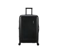 American Tourister Chariot rigide moyen extensible, avec 4 roues pivotantes et fermeture intégrée avec combinaison à 3 chiffres avec fonction TSA. Il dispose d'un grand compartiment principal, sangles