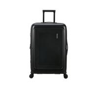 American Tourister Chariot rigide moyen extensible, avec 4 roues pivotantes et fermeture intégrée avec combinaison à 3 chiffres avec fonction TSA. Il dispose d'un grand compartiment principal, sangles
