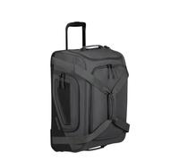 American Tourister City Racer - Sac de Voyage à roulettes 55 cm, 50 L - Bagage Cabine avec Grand Espace de Rangement et Compartiment Chaussures - Déperlant, Smart Sleeve, Robuste - Noir
