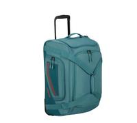 American Tourister City Racer - Sac de Voyage à roulettes 55 cm, 50 L - Bagage Cabine avec Grand Espace de Rangement et Compartiment Chaussures - Déperlant, Smart Sleeve, Robuste - Bleu