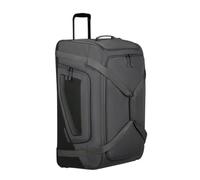 American Tourister City Racer - Sac de Voyage à roulettes 77 cm, 129 L - Grand Espace de Rangement & Compartiment Chaussures Séparé - Déperlant, Poignées Multiples, Robuste - Noir