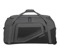 American Tourister City Racer - Sac de Voyage à roulettes 77 cm, 129 L - Grand Espace de Rangement & Compartiment Chaussures Séparé - Déperlant, Poignées Multiples, Robuste - Noir