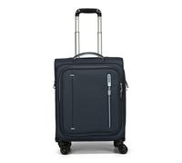 American Tourister Trolley de cabine Cloudrider S 55 cm – 4 roulettes, soufflet d'extension – Bleu