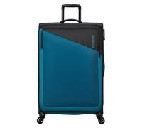 American Tourister Daring Dash Mixte Bagage - Valise, Noir/Bleu (Black/Blue), Valise à 4 roulettes L