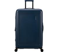 American Tourister Chariot rigide L extensible, avec 4 roues pivotantes et fermeture intégrée avec combinaison à 3 chiffres avec fonction TSA. Il dispose d'un grand compartiment principal, sangles