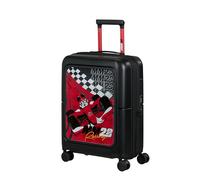 American Tourister Dashpop Disney - Bagage à Main - 55 x 40 x 20/23 cm - Valise Cabine Rigide Extensible pour Ryanair et la Plupart des compagnies aériennes, 41/47 L, Racing Mickey