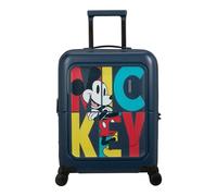American Tourister Dashpop Disney - Bagage Cabine 55x40x20/23 cm, Valise Cabine Rigide Extensible pour Ryanair & la Plupart des Compagnies, 41/47L, Mickey Pop Letters