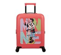 American Tourister Dashpop Disney Valise Trolley Cabine, 55 cm | Minnie Pop Letters, valise rigide extensible, 41/47 L, 2.5 kg, avec serrure TSA et en matériaux recyclés