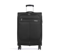 American Tourister Deep Dive 4 roulettes Trolley 67 cm avec soufflet d'extension noir