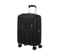 American Tourister Ellipso - Étui Rigide 68 cm, Taille Moyenne, Valise à roulettes à 4 Roues, Serrure TSA, légère, 64 L, Noir (Noir)