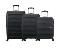American Tourister Ensemble trolley Aerojoy (S+M+L), Noir-1041, SET (S+M+L), Classique