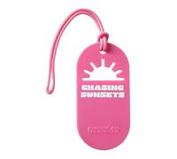 American Tourister Étiquettes à bagages - Pour valises et sacs, avec impression et carte d'adresse, Lot de 2 - Chasing Sunsets