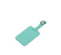 American Tourister Étiquettes à bagages - Pour valises et sacs, avec sangle ajustable, carte d'adresse incluse, Lot de 2, Menthe gelée (Jelly Mint)