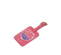 American Tourister Étiquettes à bagages - Pour valises et sacs, avec sangle ajustable, carte d'adresse incluse, avec impression, Lot de 2 - Girl Power