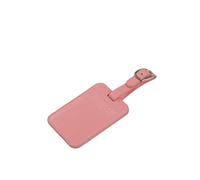 American Tourister Étiquettes à bagages - Pour valises et sacs, avec sangle ajustable, carte d'adresse incluse, Lot de 2, Rose solaire (Solar Pink)