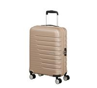 American Tourister Flashline - Bagage à Main Rigide 55 x 40 x 20 cm - Chariot à Cabine pour Ryanair et la Plupart des compagnies aériennes, 34 L, Or Ivoire