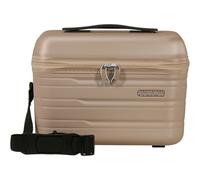 American Tourister Flashline Beauty Case Ivory Gold