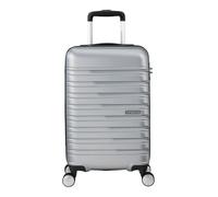 American Tourister Valise cabine Flashline Spinner S Slim – 55 cm, 34 L, argenté (Sky Silver)