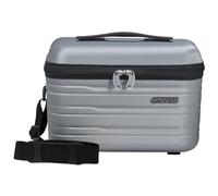 American Tourister Flashline - Trousse de beauté, 36 cm, Argent (Sky Silver)