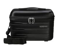 American Tourister Flashline - Trousse de beauté, 36 cm, Noire (Shadow Black)